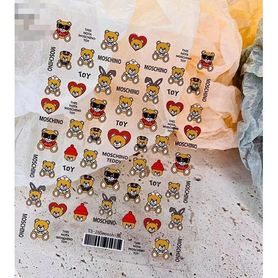 STICKER TRANG TRÍ NAIL MÃ DD643