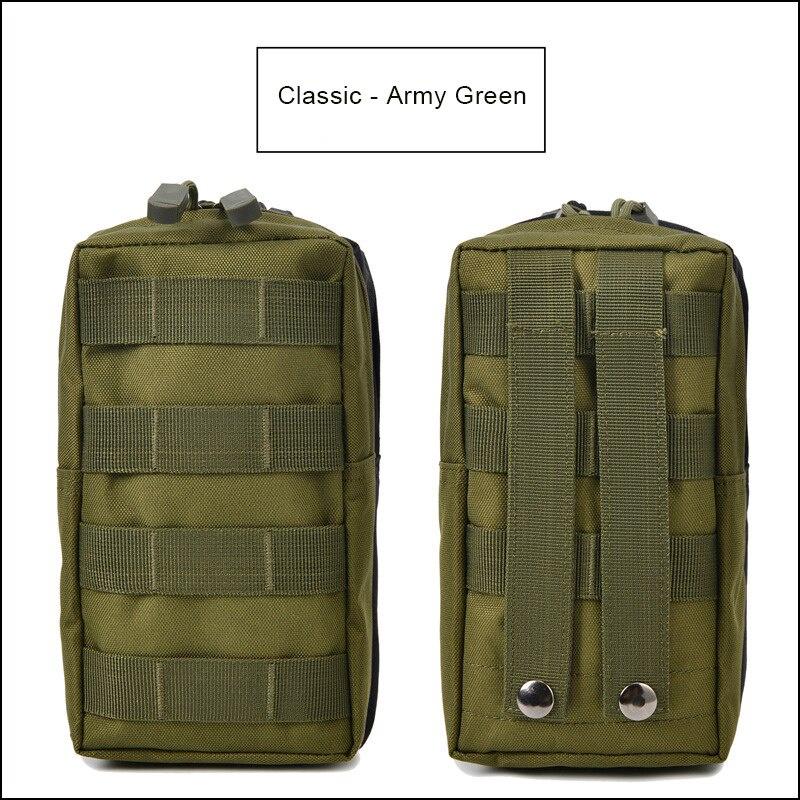 600D Oxford Cloth Tactical Bag Outdoor Tactical Waist Bag Molle EDC Tactical Pouch Purses Mobile Phone Pouch Hunting Bag Gear