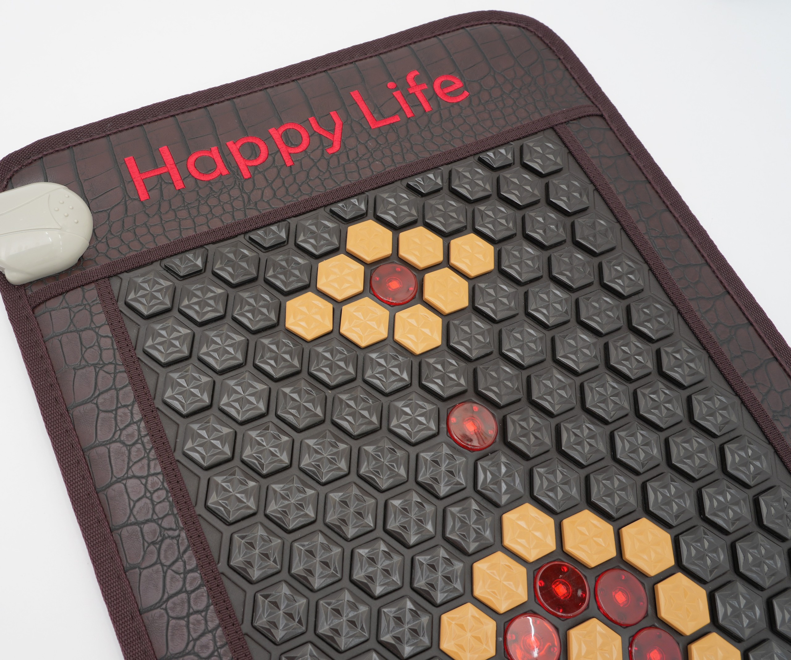 Thảm đá nóng Laser Hàn Quốc Happy Life 80x45cm