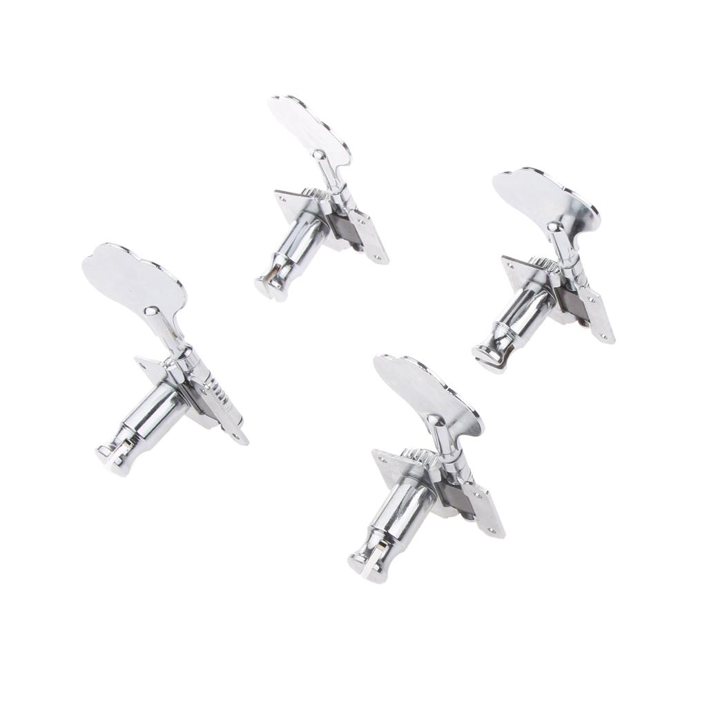 Sunnimix Kim Loại 4 Dây Jazz P Chỉnh Bass Chốt Máy Đầu 4 R Dây Chốt Bộ