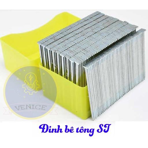 Đinh bê tông chuyên dụng ST15 2000 đinh/ hộp - Dùng cho máy bắn đinh dùng điện ST18, dụng cụ bắn đinh dùng hơi ST64