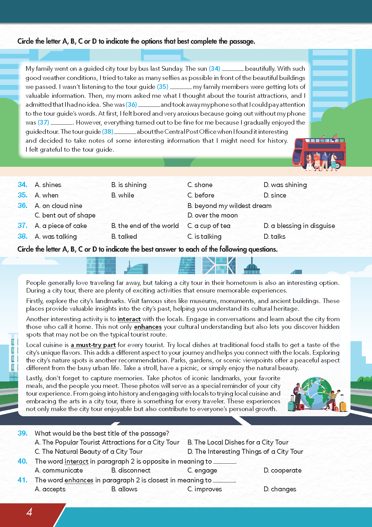 Bài tập Bổ trợ Tiếng Anh 12 i-Learn Smart World