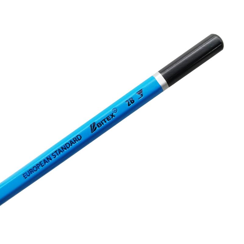 Hộp 12 Bút Chì Gỗ 2B Soft Series Plus - Bitex PC03