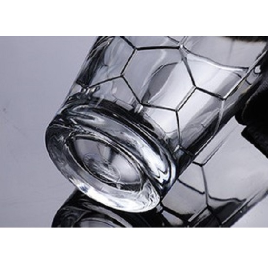 Bộ 6 ly D1074A Duralex - Hexagone trong Clear 300ml Thủy tinh cường lực cao cấp Pháp