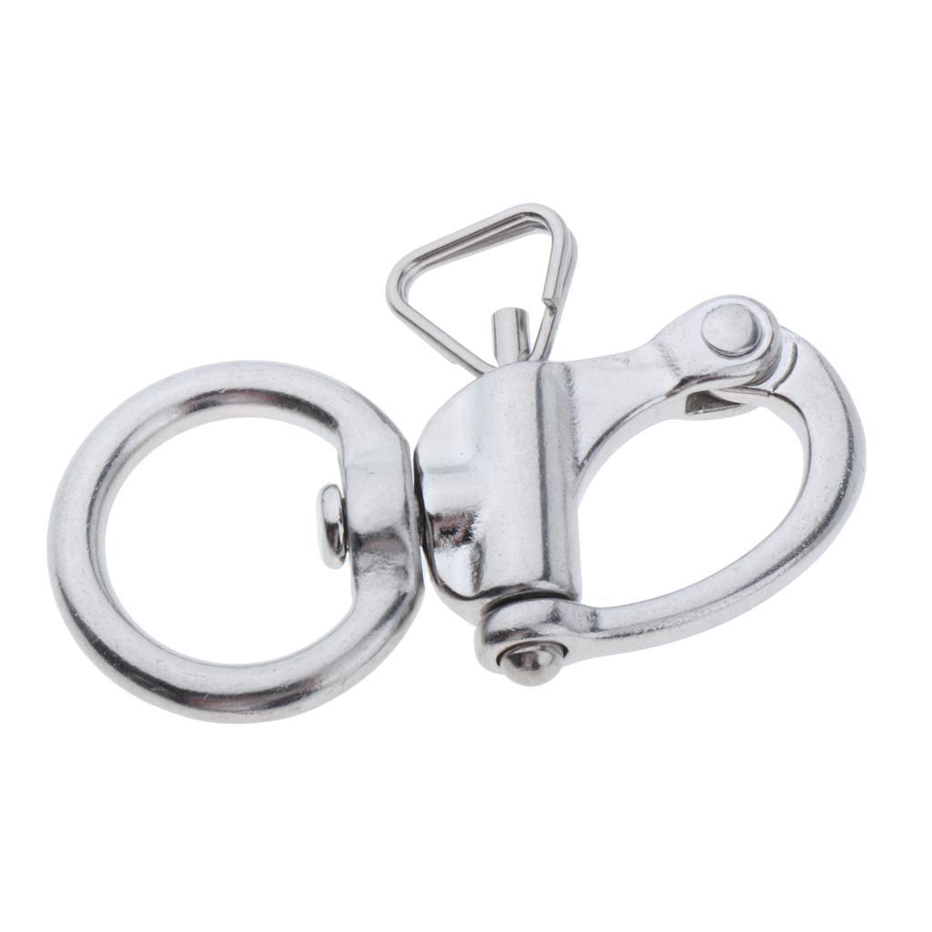 Stainless Steel  Shackle Kayak Yacht   Release Clasp