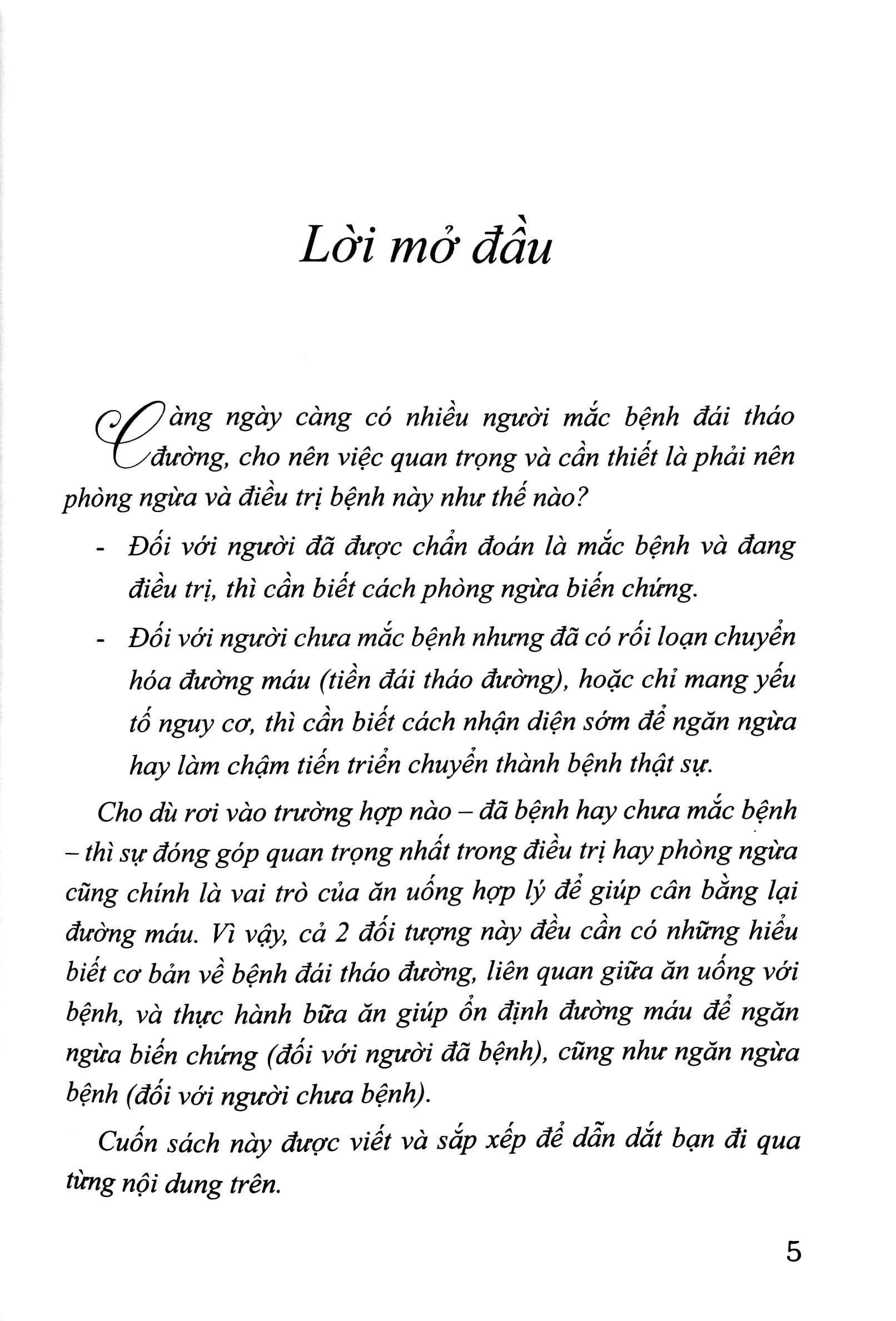 Sách - Chế Độ Ăn Phòng Ngừa Và Điều Trị Bệnh Đái Tháo Đường