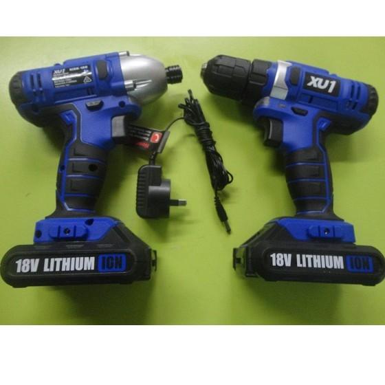 Bộ 2 máy khoan siết mở vít XU1 18V