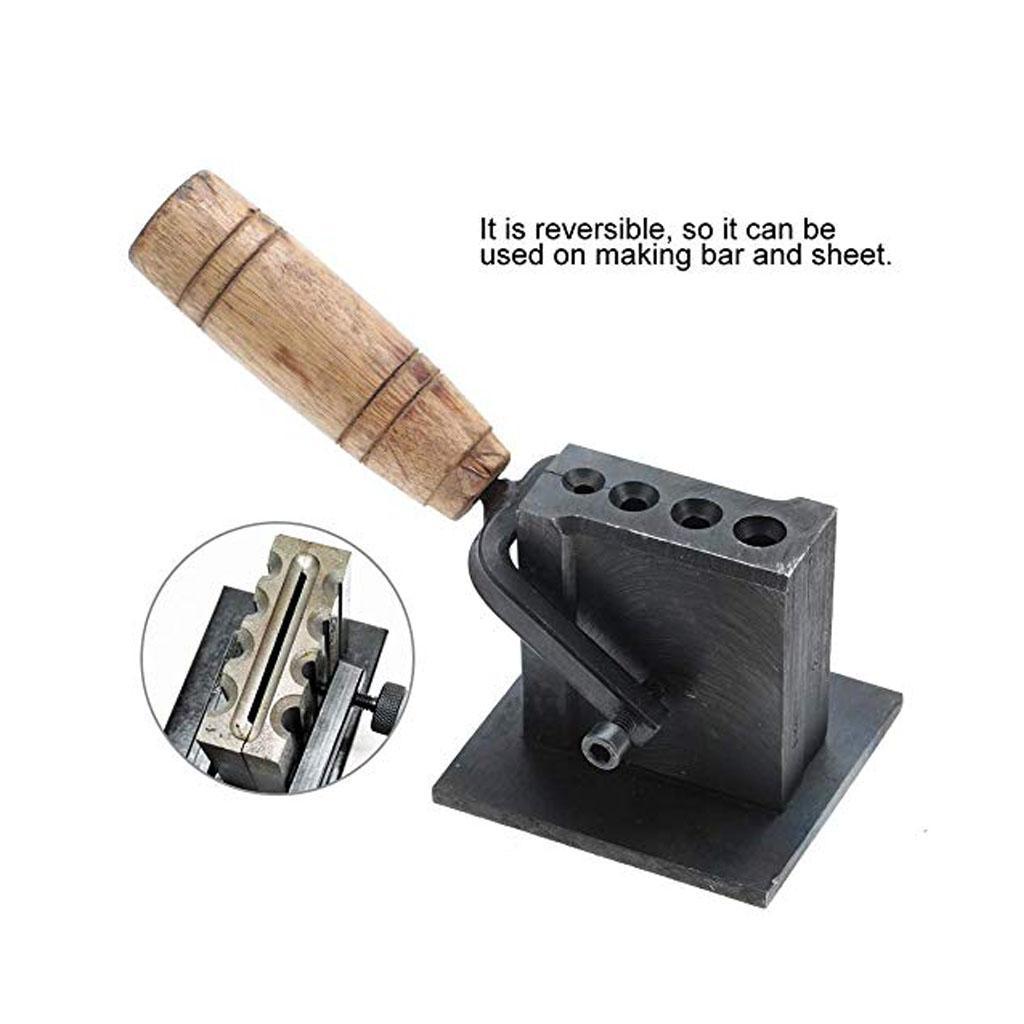 Metal Handle Jewelry Ingot  Gold Casting Mould  Melting Adjustable