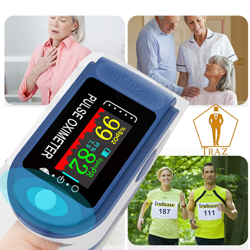 Máy đo nồng độ oxy trong máu - máy đo nhịp tim Pulse Oximeter cầm tay