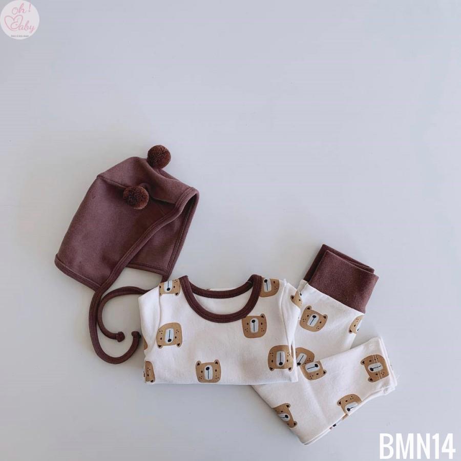 Bộ Dài Tay Thu Đông Cho Bé