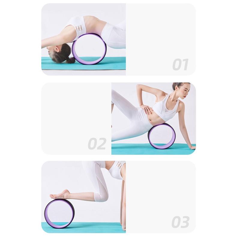 Vòng tập yoga vòng yoga pilates nhựa ABS chống trơn trượt, họa tiết cao cấp TXstar đường kính 33 cm – Cao 13 cm