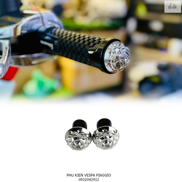 Gù Salaya Inox 304 M2 Cao Cấp Dành Cho Các Dòng Xe Vespa Honda Yamaha