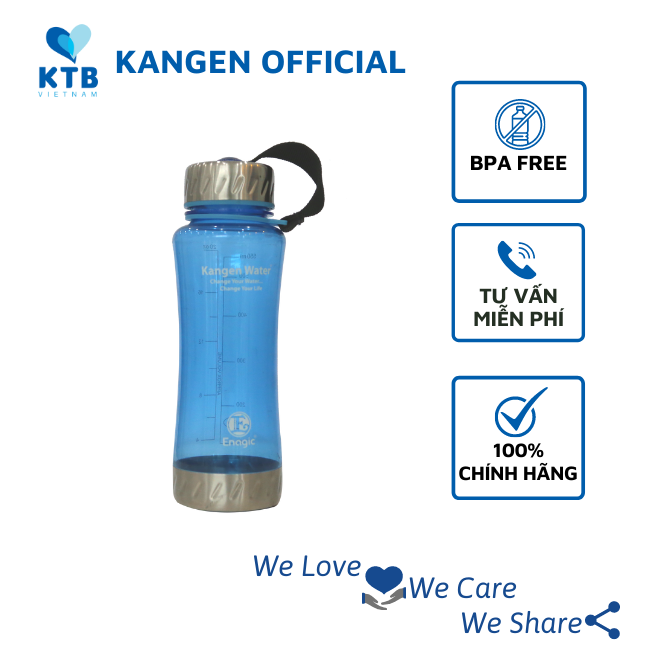 Bình nước chống tia UV 550ml- chính hãng Enagic - KANGEN KTB VIET NAM