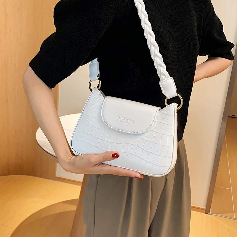 PVN43228 Túi kẹp nách nữ Hàn Quốc da PU, Túi đeo vai đi chơi, Túi đi dự tiệc siêu sang chảnh