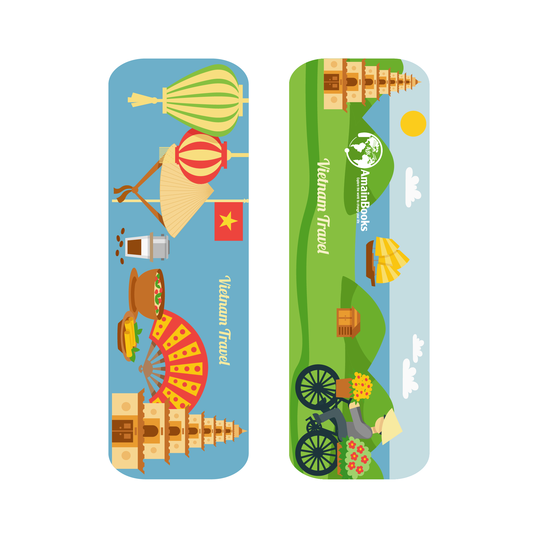 Combo 03 Bookmark Đánh Dấu Sách Amain Books