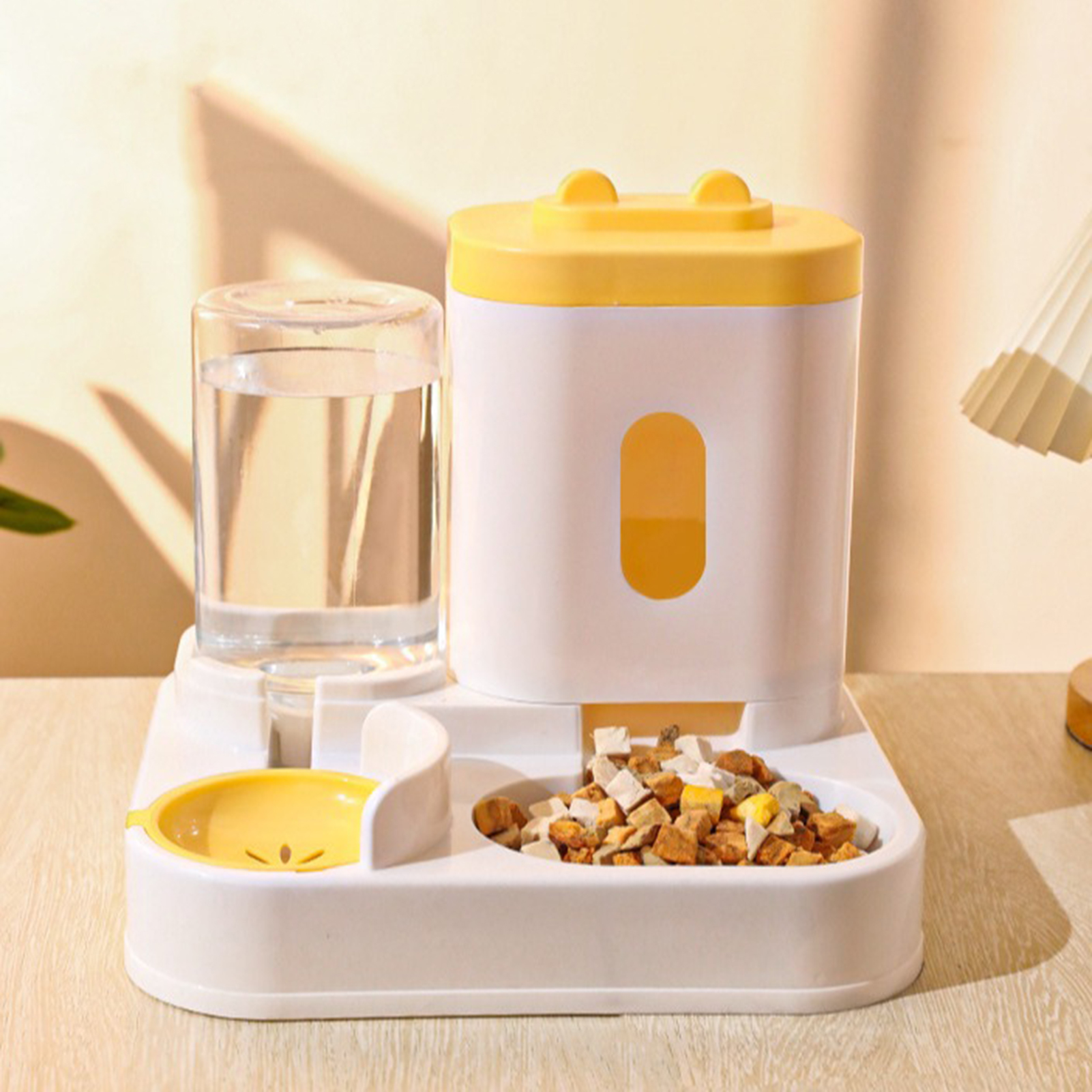 Bộ Bát Ăn Và Bình Nước Tự Động Cho Chó Mèo Thú Cưng - YonaPetshop