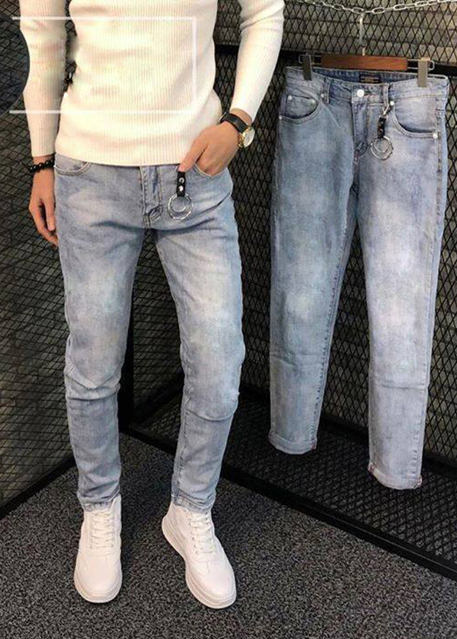 Quần Jean Bạc Dáng Ôm Trẻ Trung JEANBAC95