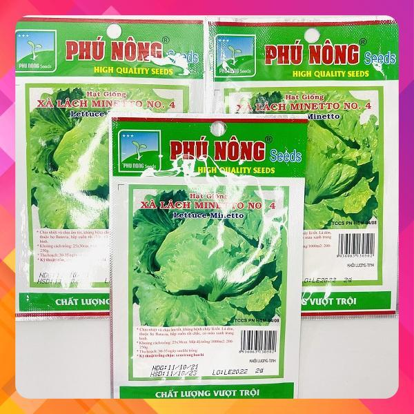Hạt giống xà lách Minetto NO.4