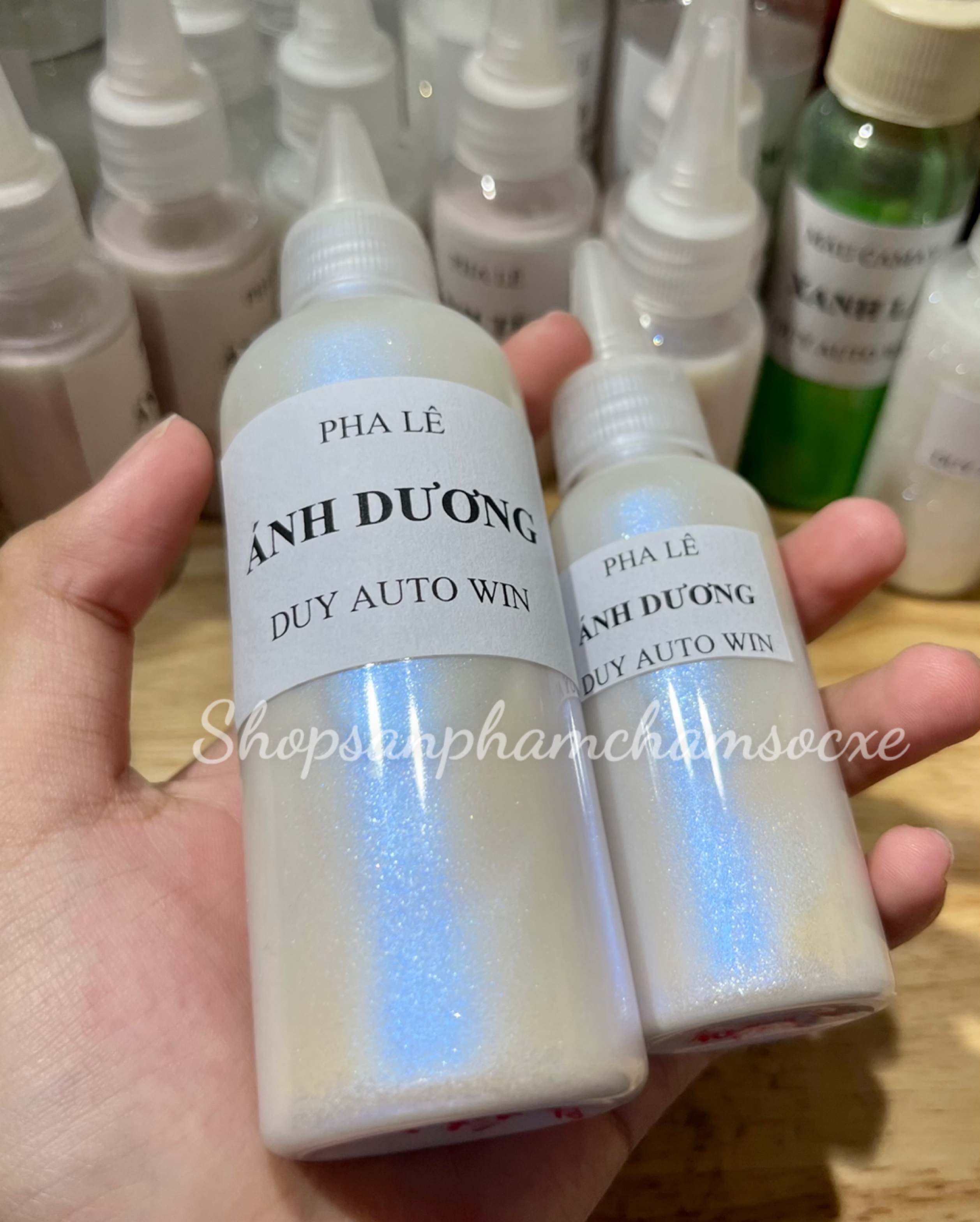 Pha lê dương đóng chai 50g và 100g