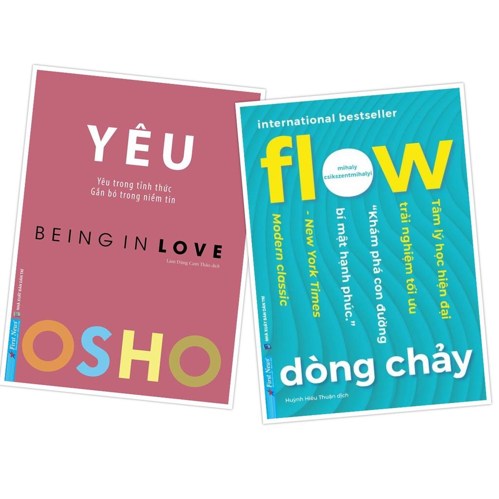 Sách - Combo OSHO Yêu + Dòng Chảy - FirstNews