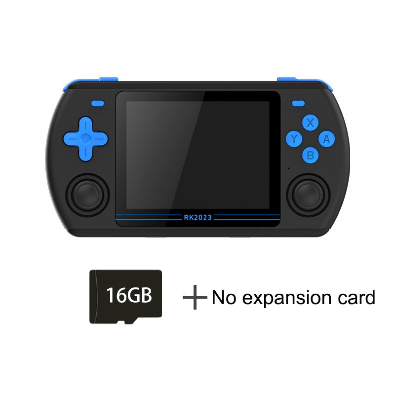 Powkiddy RK2023 Retro Handheld Game Trò chơi trò chơi trò chơi 3,5 inch 4: 3 màn hình IPS RK3566 Chip Dual Loa