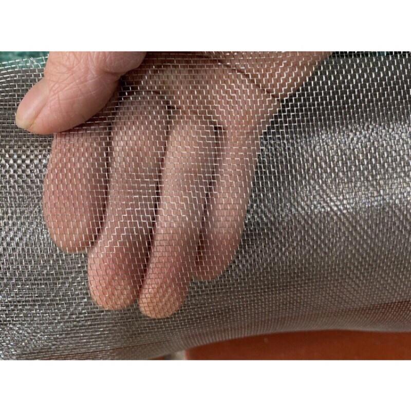 Khổ 1m lưới inox chống muỗi , côn trùng inox 304