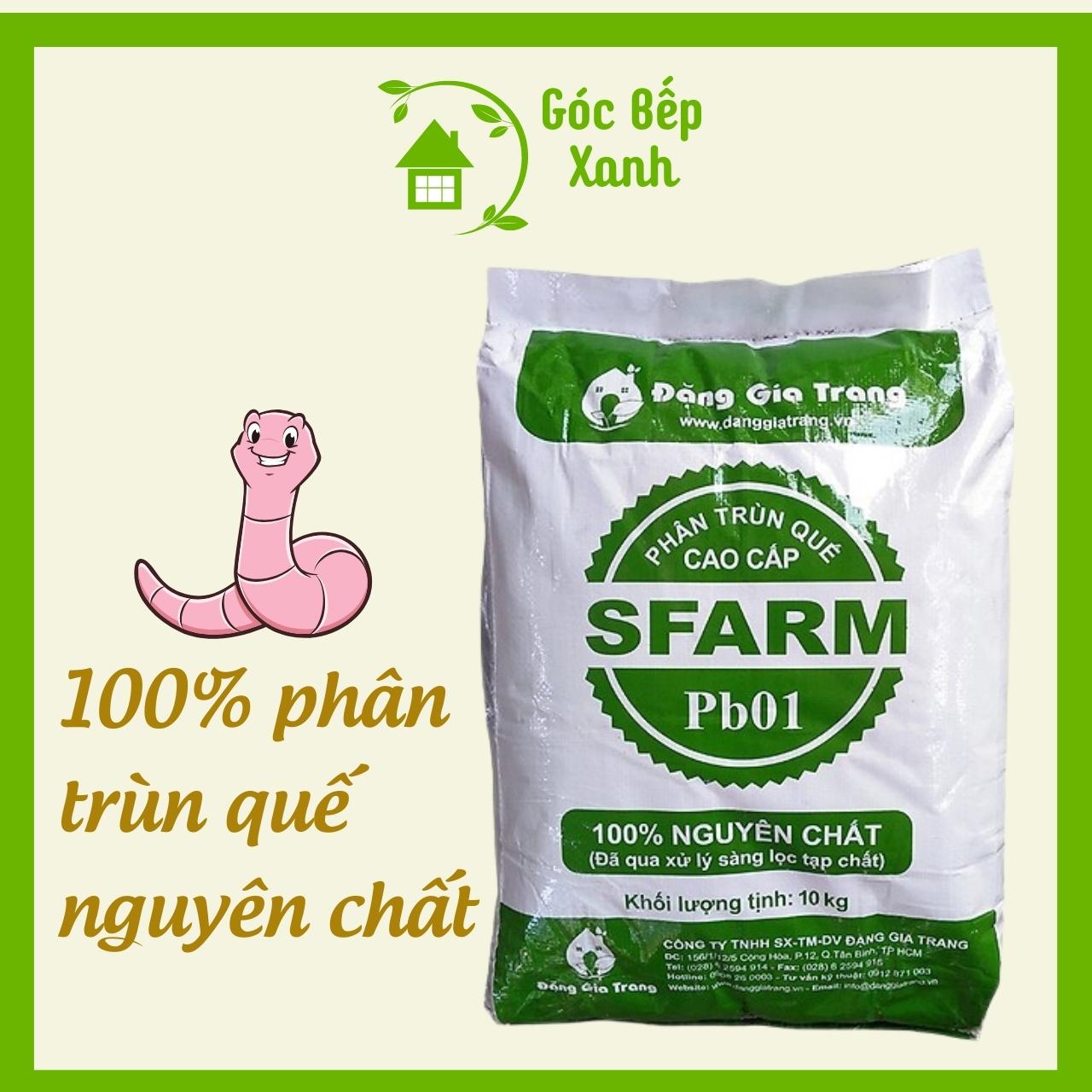 BAO 10 KG - PHÂN TRÙN QUẾ ĐÃ QUA XỬ LÝ - CHUYÊN RAU SẠCH VÀ CÂY ĂN TRÁI - PHÂN BÓN SINH HỌC - VI SINH