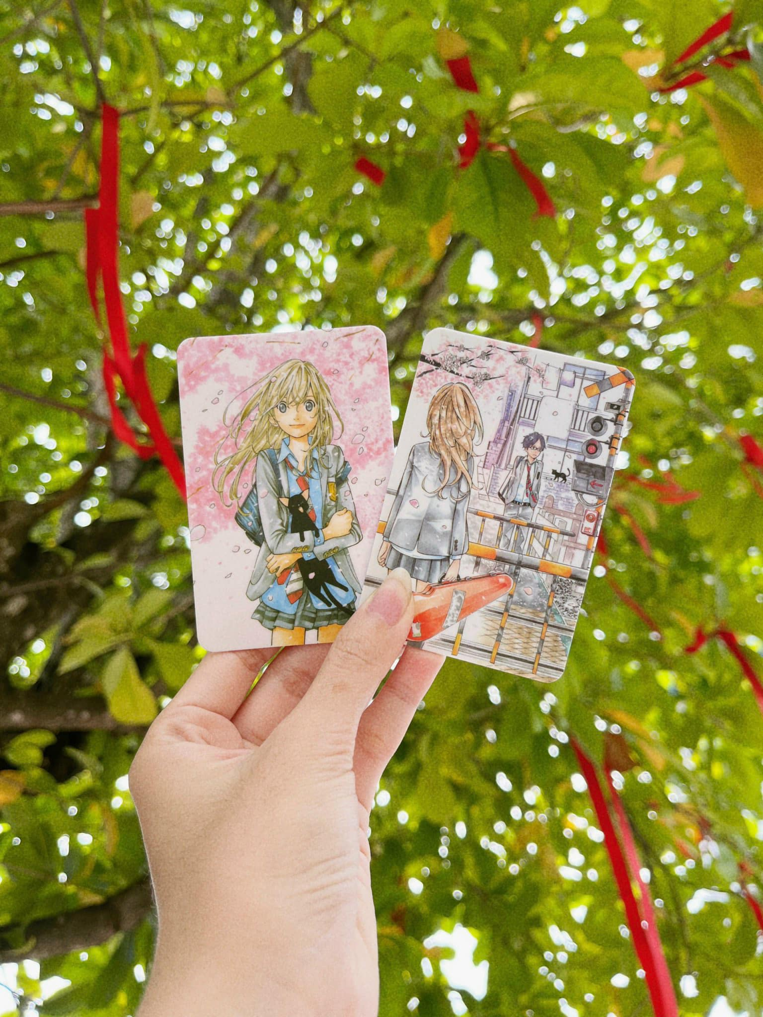 Boxset Lời Nói Dối Tháng Tư - Tặng Kèm 2 Card Nhựa Hình Nhân Vật