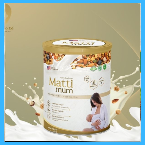 Sữa Hạt Lợi Sữa Matti Mum Giúp Mẹ Bầu Sau Sinh Nhanh Có Sữa, Hỗ Trợ Tình Trạng Thiếu Sữa, Tắc Tia Sữa Hay Sữa Bị Loãng
