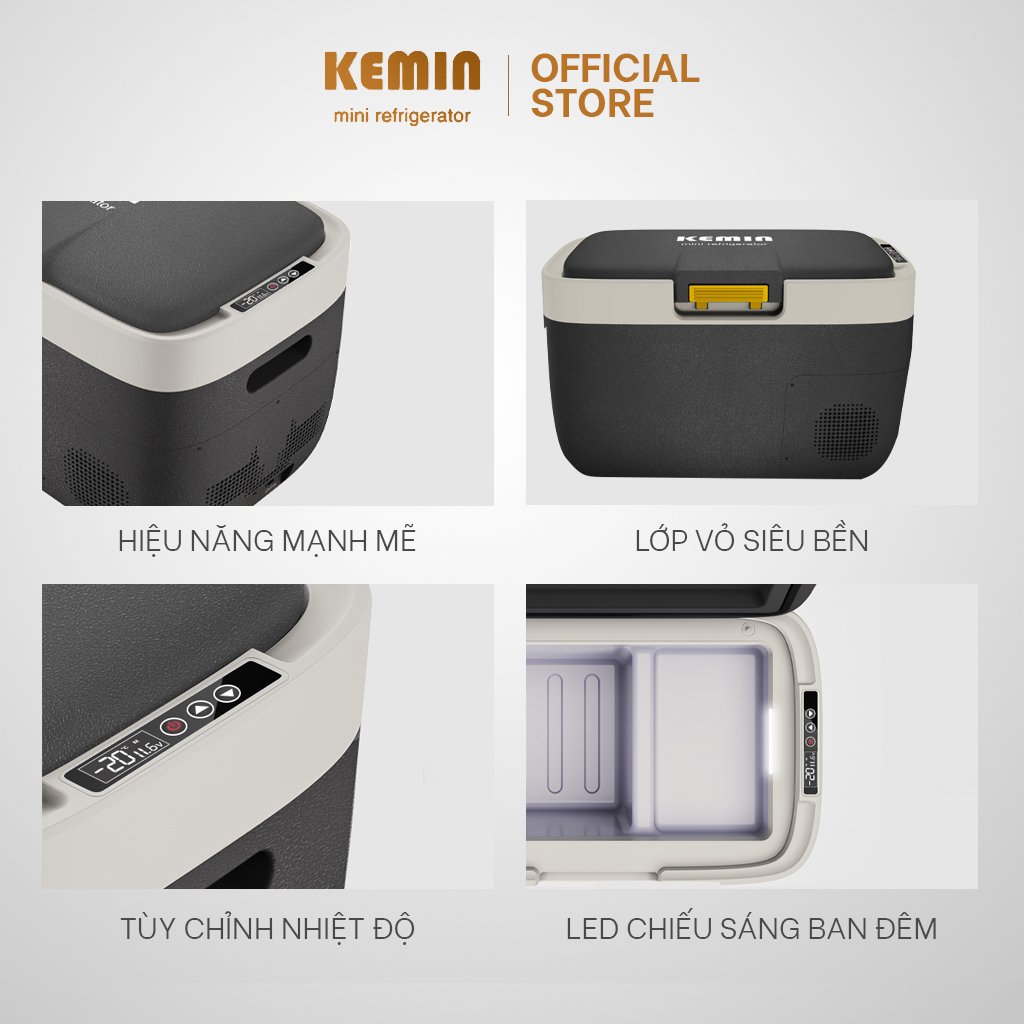 Tủ lạnh ô tô Kemin K20 - 20L Chính hãng