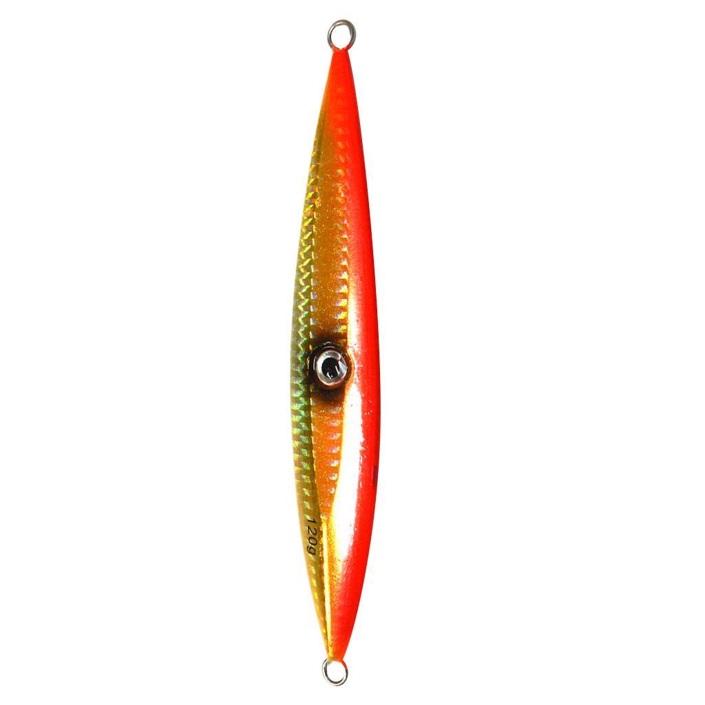 1pcs 15.3cm Metal Jigging Fishing Lead Lure Bait for Saltwater Slow Sinking Lures