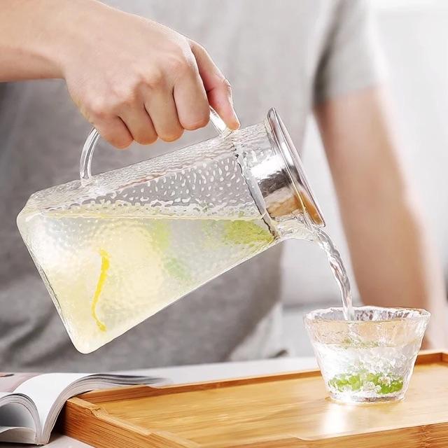 Bình Thủy Tinh Sần Chịu Nhiệt 1200ml