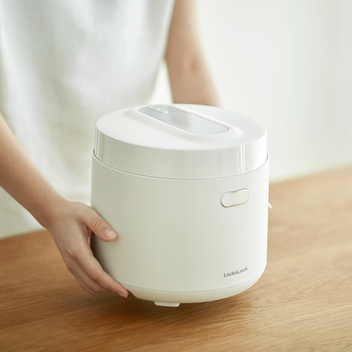 Nồi Cơm Điện Locknlock Smart Rice Cooker EJR364IVY (1.0L) - Hàng chính hãng