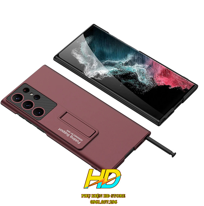 Ốp Lưng chân chống Dành cho Samsung Galaxy S23 Ultra Chính hãng Likgus Ultra Thin Case Premium Bảo vệ camera, Ốp Sang Trọng, Lịch Sự - Hàng CHính hãng