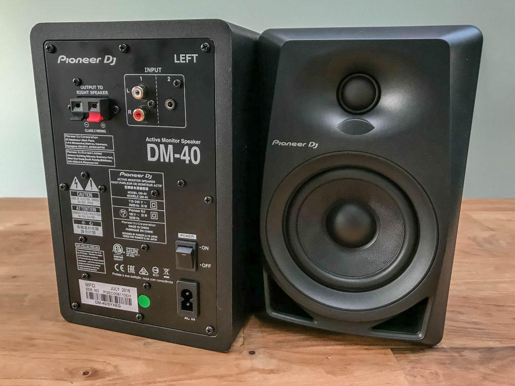 Cặp Loa kiểm âm Pioneer DJ- DM 40 - Hàng Chính Hãng, new 100%