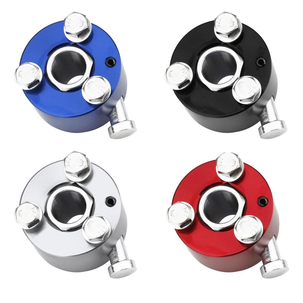 Car Steering Wheel Quick Release Disconnect Hub Adapter Kit YC101451 Silver