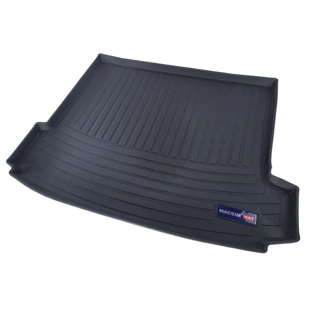 Thảm lót cốp xe ô tô BMW X6 2009-2017 nhãn hiệu Macsim chất liệu TPV cao cấp màu đen