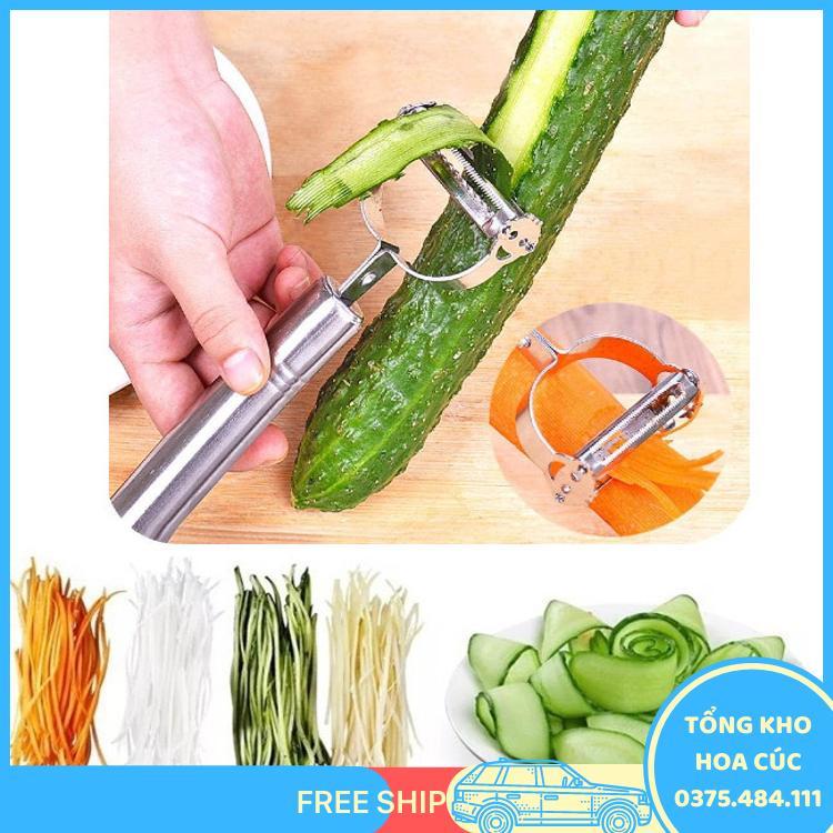 Dụng Cụ Bào Vỏ, Bào Sợi 2In1 Đa Năng Sắc Bén - Vận Chuyển Miễn Phí Toàn Quốc