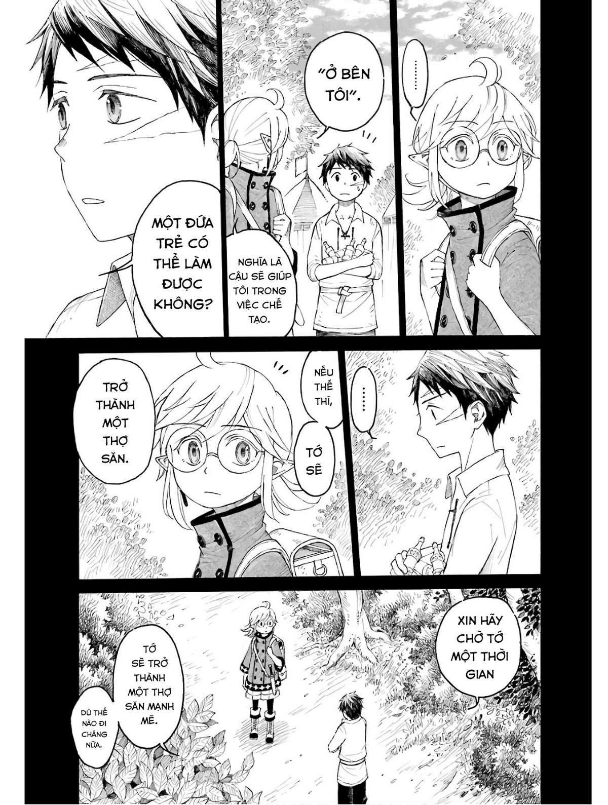 xưởng thủ công của nàng yêu tinh và chàng thợ săn chapter 0 37