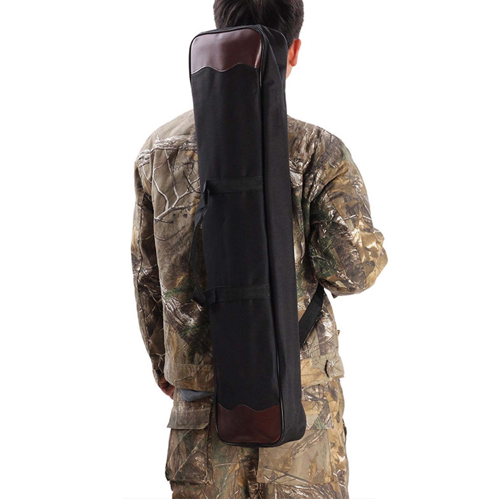 Adjustable Shoulder Strap Bag Portable Outdoor Storage Case Durable Bow Bag Pouch Hunting Durable Bow Quiver for Training