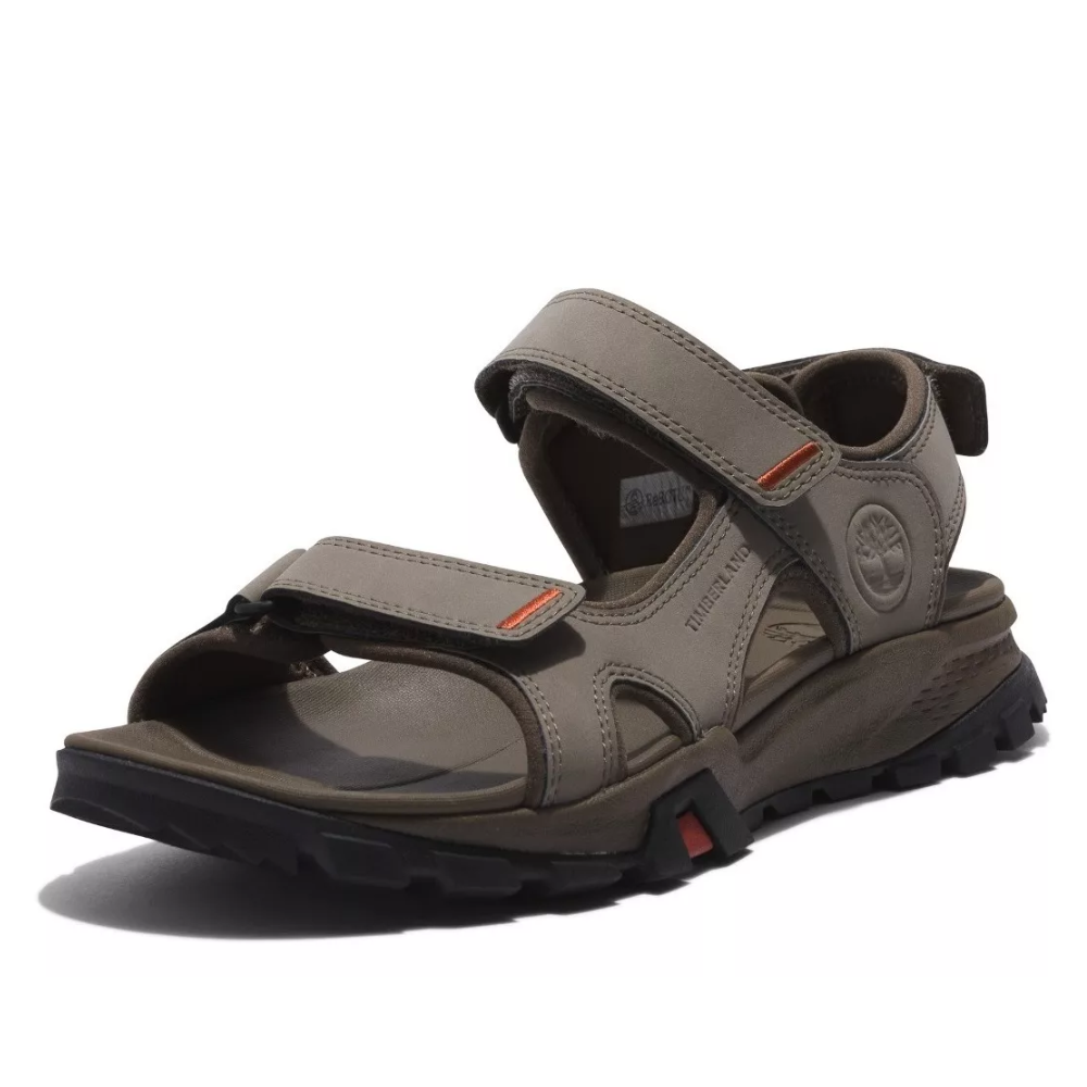 [NEW] Timberland Giày Sandal Nam Lincoln Peak Strap Medium Grey Leather TB0A5T3M8W