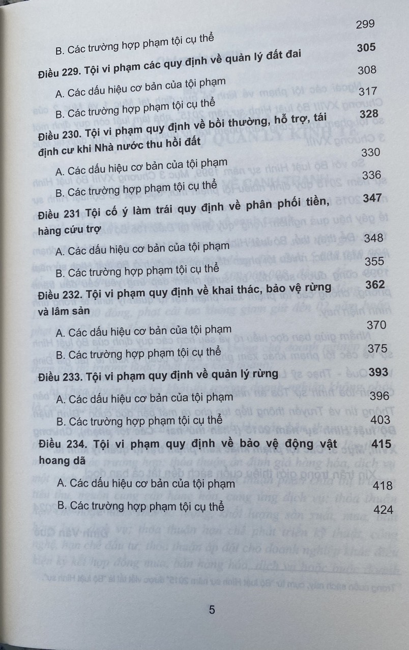 Bình luận Bộ Luật Hình Sự năm 2015 - Phần Các Tội Phạm - Chương XVIII- Mục 3  Các Tội Phạm Khác X âm Phạm Trật Tự Quản Lý Kinh Tế
