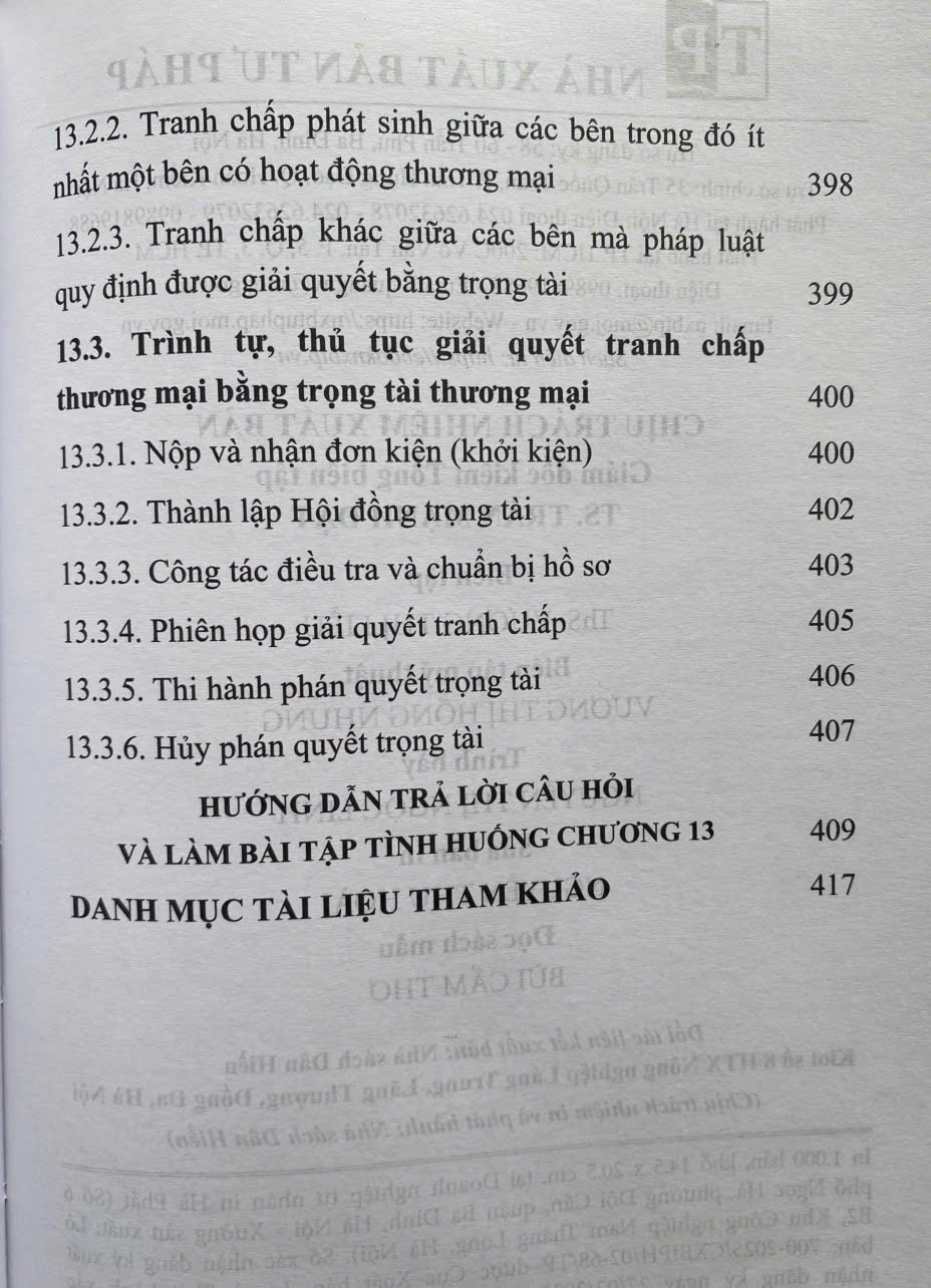 Hướng Dẫn Môn Học Luật Thương Mại ( Tập 2)