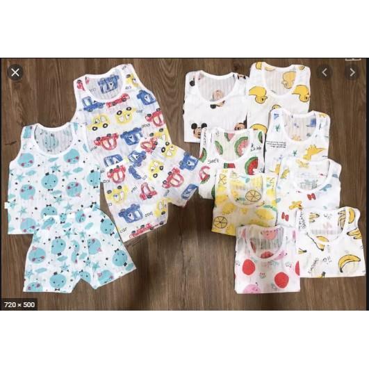 Bộ 3 lỗ cotton giấy thông hơi cho bé đến 15 tháng tuổi