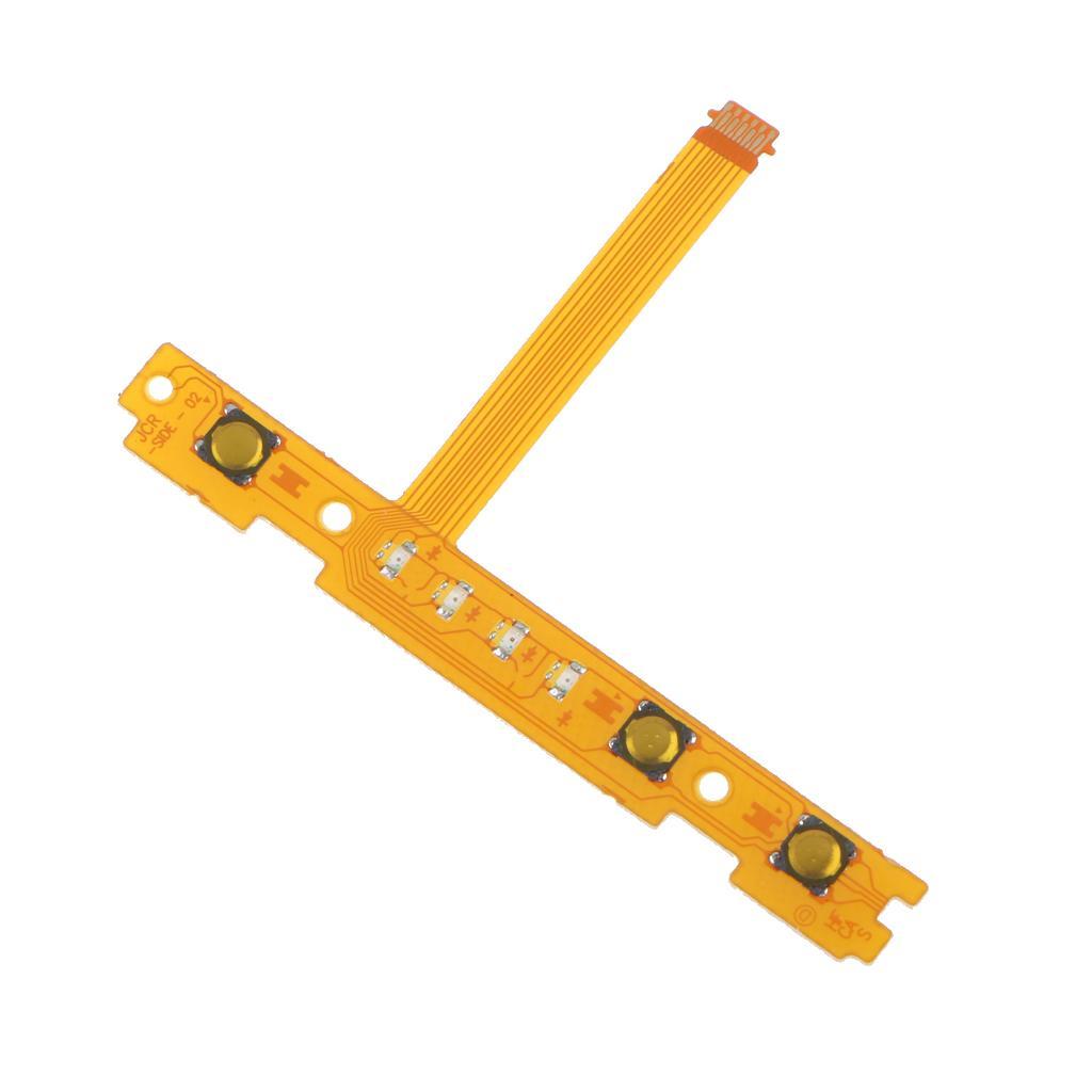 Left SL SR Button Flat Ribbon Flex Cable Key Repair Set Replacement for Switch NS Controller Replacement Part L