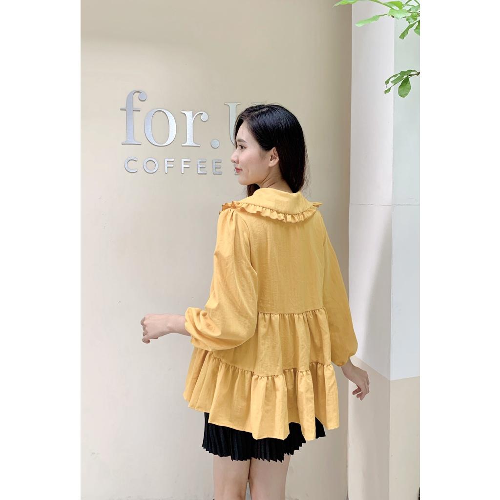 Áo bà bầu dài tay thu đông công sở thiết kế cao cấp đẹp giá rẻ trẻ trung