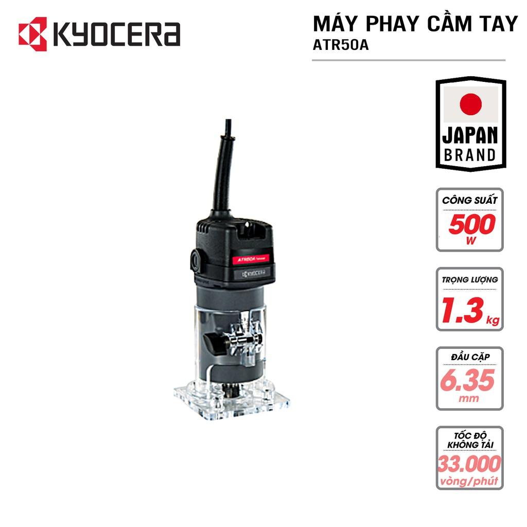 Máy phay cầm tay điện 500W KYOCERA - ATR50A (Kèm Linh kiện khác)