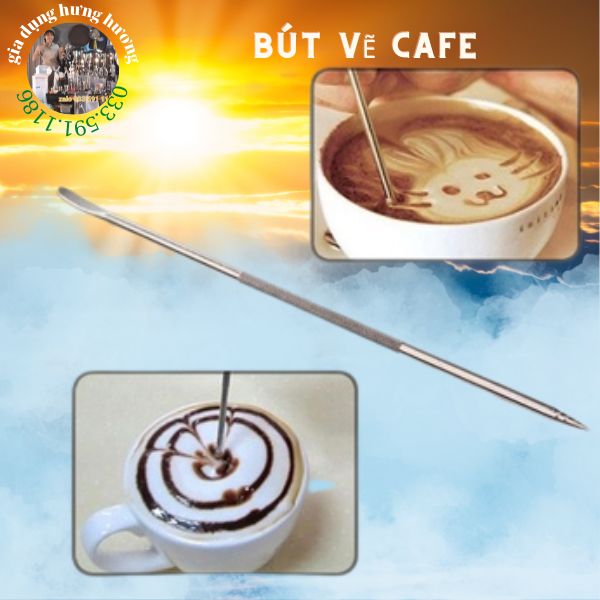 Bút vẽ cafe latter
