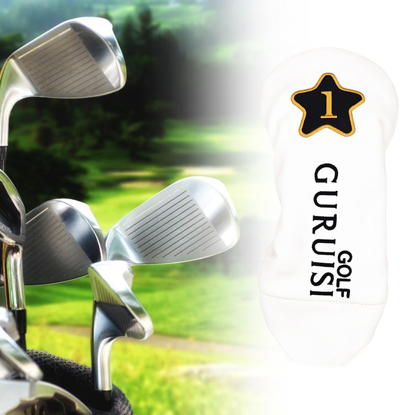 Golf Wood Head Cover Waterproof Non Slip Utility Drivers Club Headcover Travel Golfer Gift Accessories
