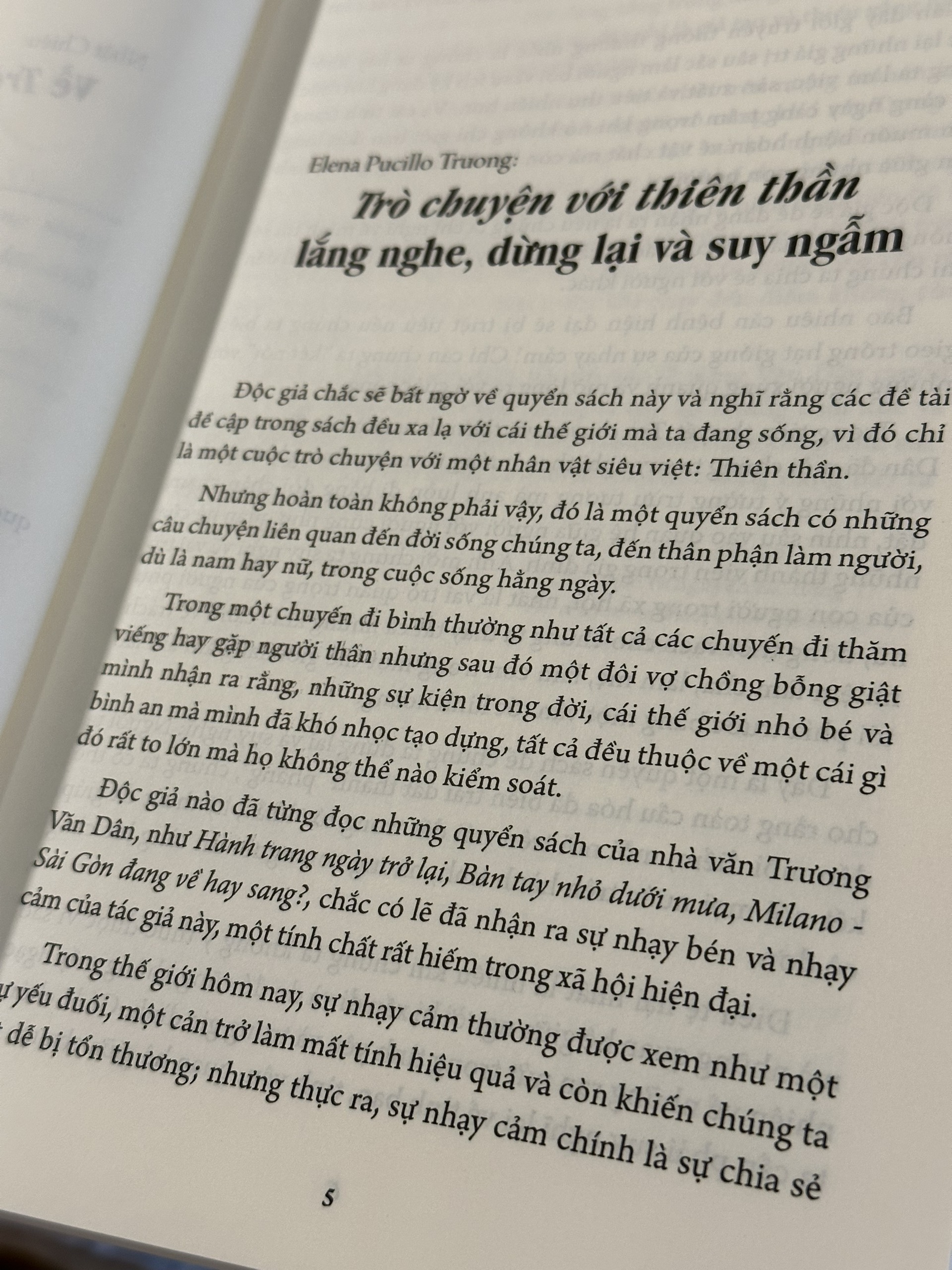 Trò Chuyện Với Thiên Thần - Những Tai Họa Thế Giới Và Giấc Mơ Việt Nam - Trương Văn Dân - (bìa mềm)